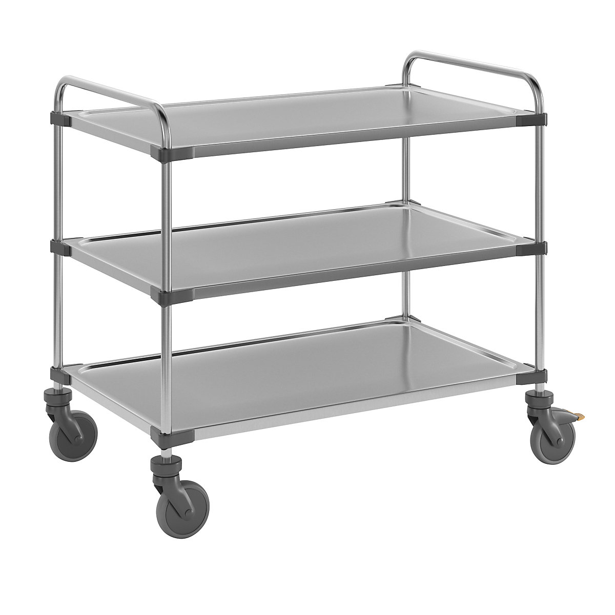 Carrello a ripiani in acciaio inox VARITHEK SERVO+