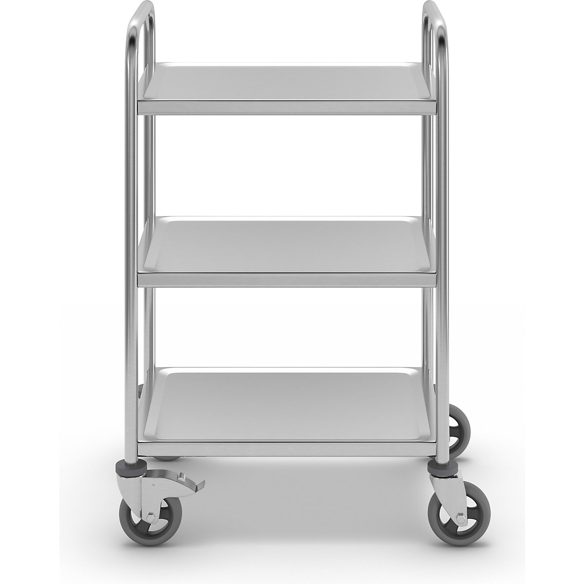 Carrello di servizio in acciaio inox (Foto prodotto 2)-1