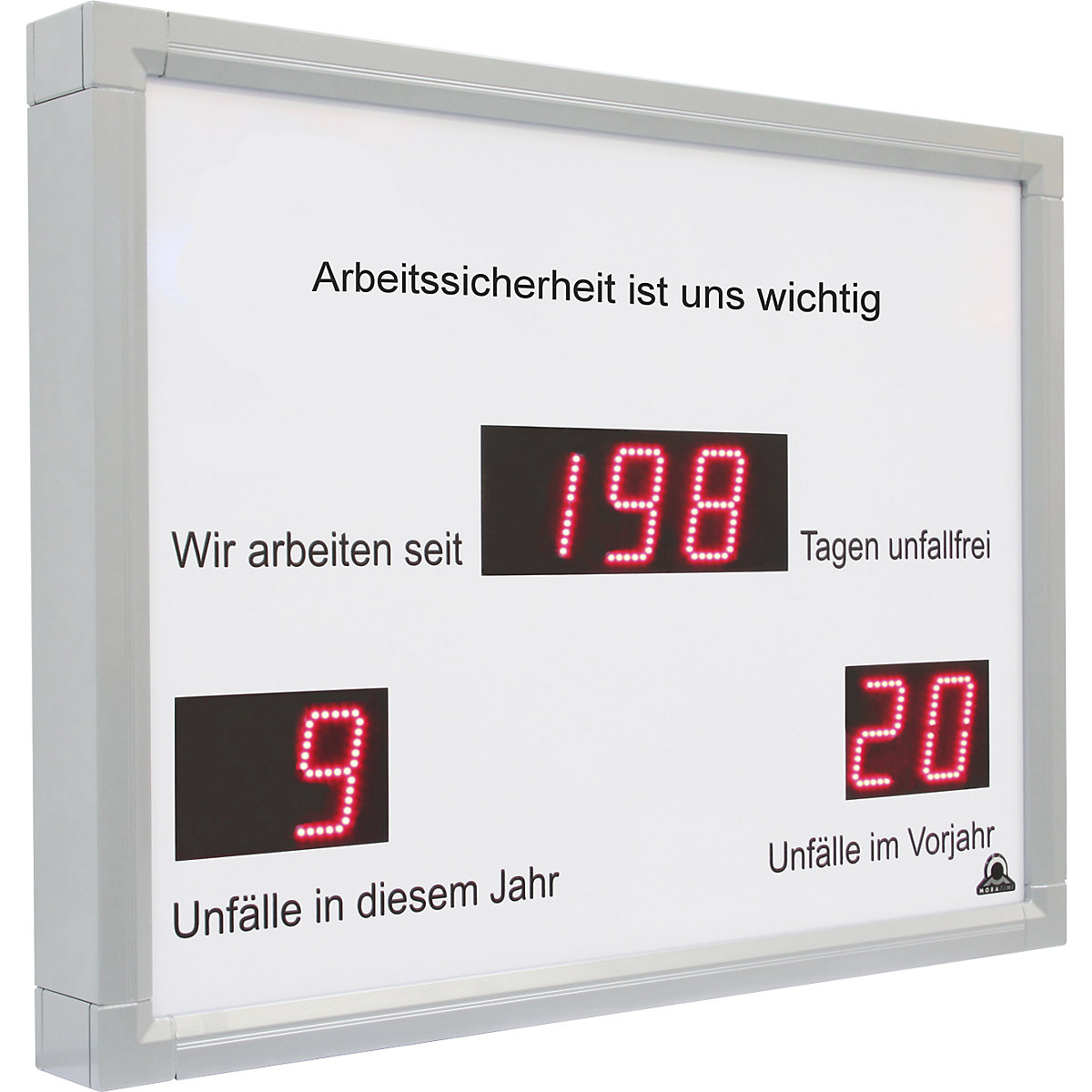 Display a LED da esterni, giorni senza infortuni (Foto prodotto 4)-3