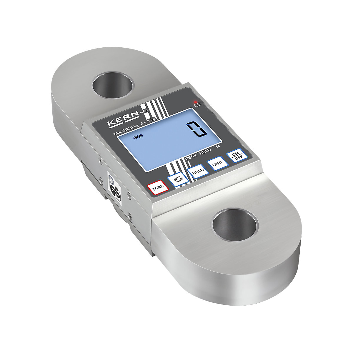 Bilancia per gru HFA – KERN, grigio, range di pesata max 600 kg, precisione 200 g-1