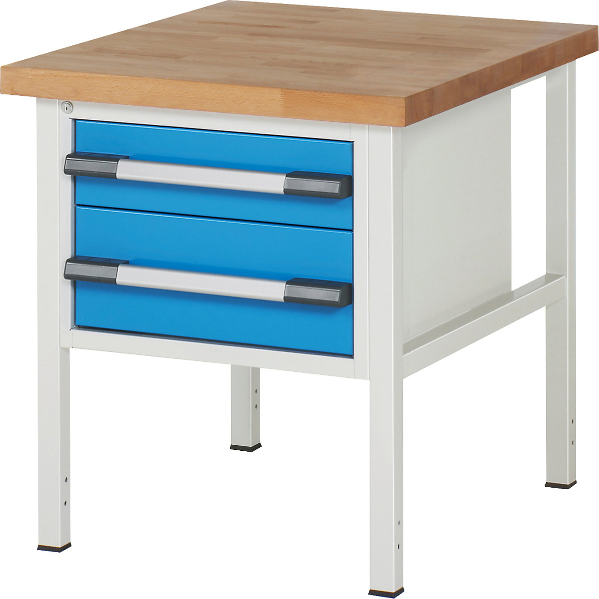 Banco da lavoro, struttura a telaio serie 8000 – eurokraft pro (Foto prodotto 2)-1