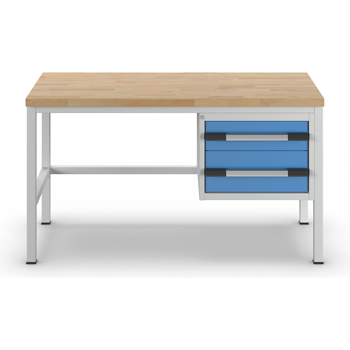 Banco da lavoro, struttura a telaio serie 8000 – eurokraft pro (Foto prodotto 3)-2