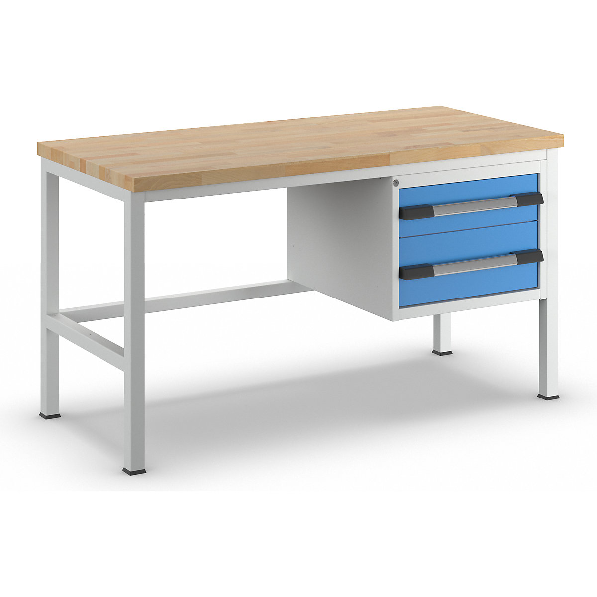 Banco da lavoro, struttura a telaio serie 8000 – eurokraft pro