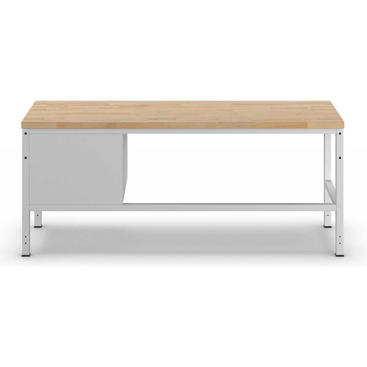 Banco da lavoro, struttura a telaio serie 8000 – eurokraft pro (Foto prodotto 5)-4