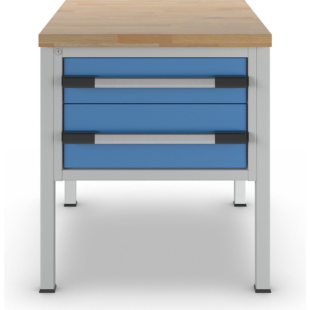 Banco da lavoro, struttura a telaio serie 8000 – eurokraft pro (Foto prodotto 3)-2