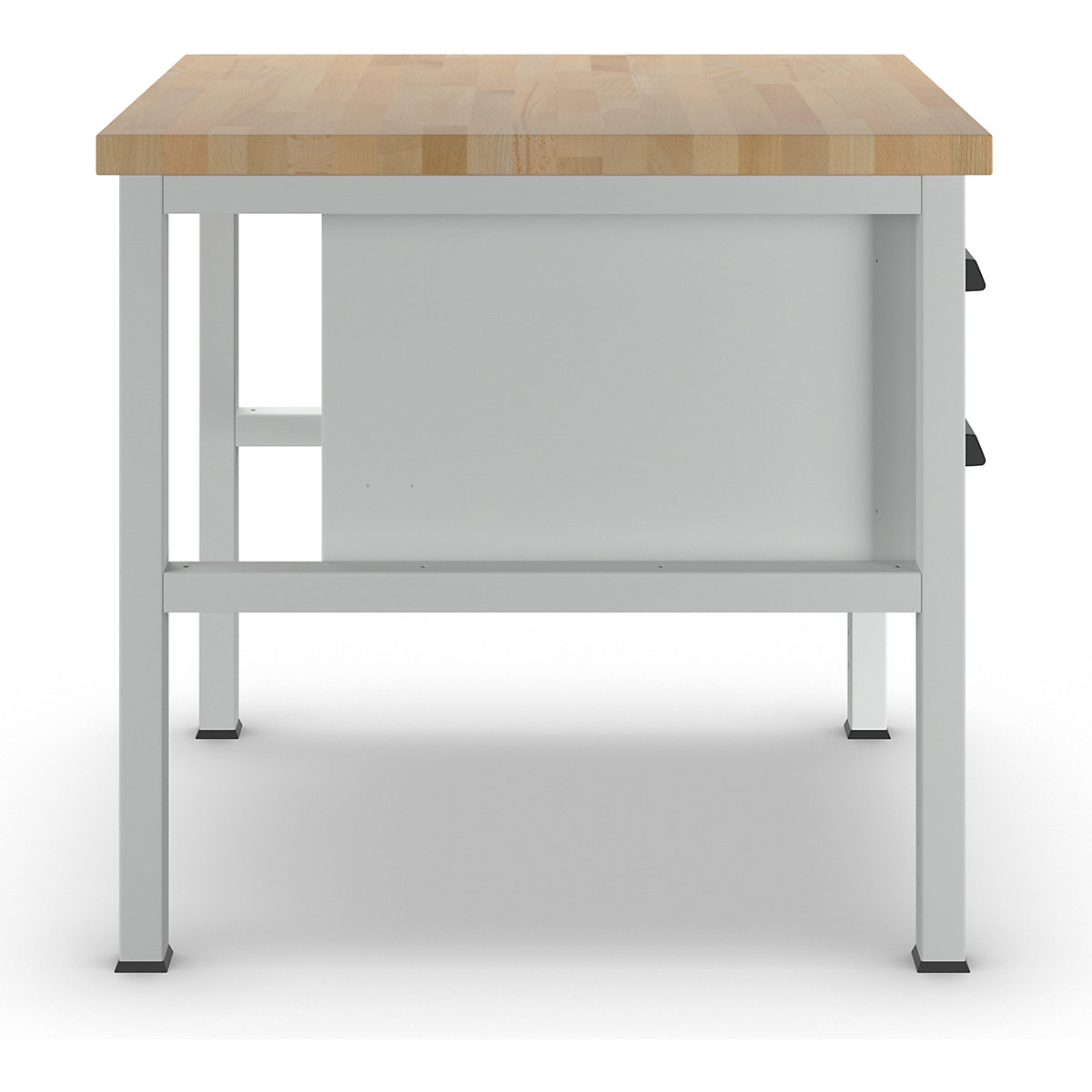 Banco da lavoro, struttura a telaio serie 8000 – eurokraft pro (Foto prodotto 4)-3