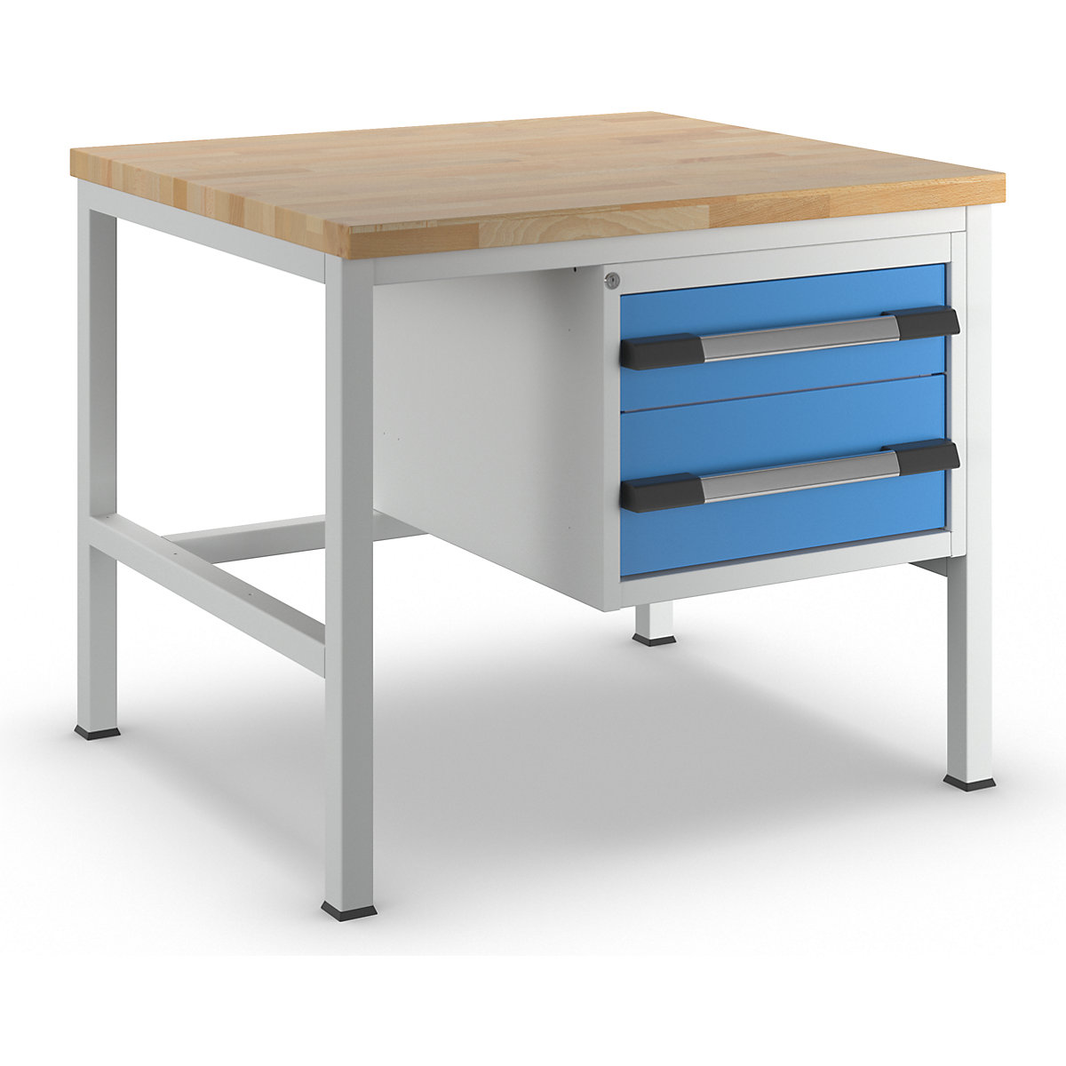 Banco da lavoro, struttura a telaio serie 8000 – eurokraft pro