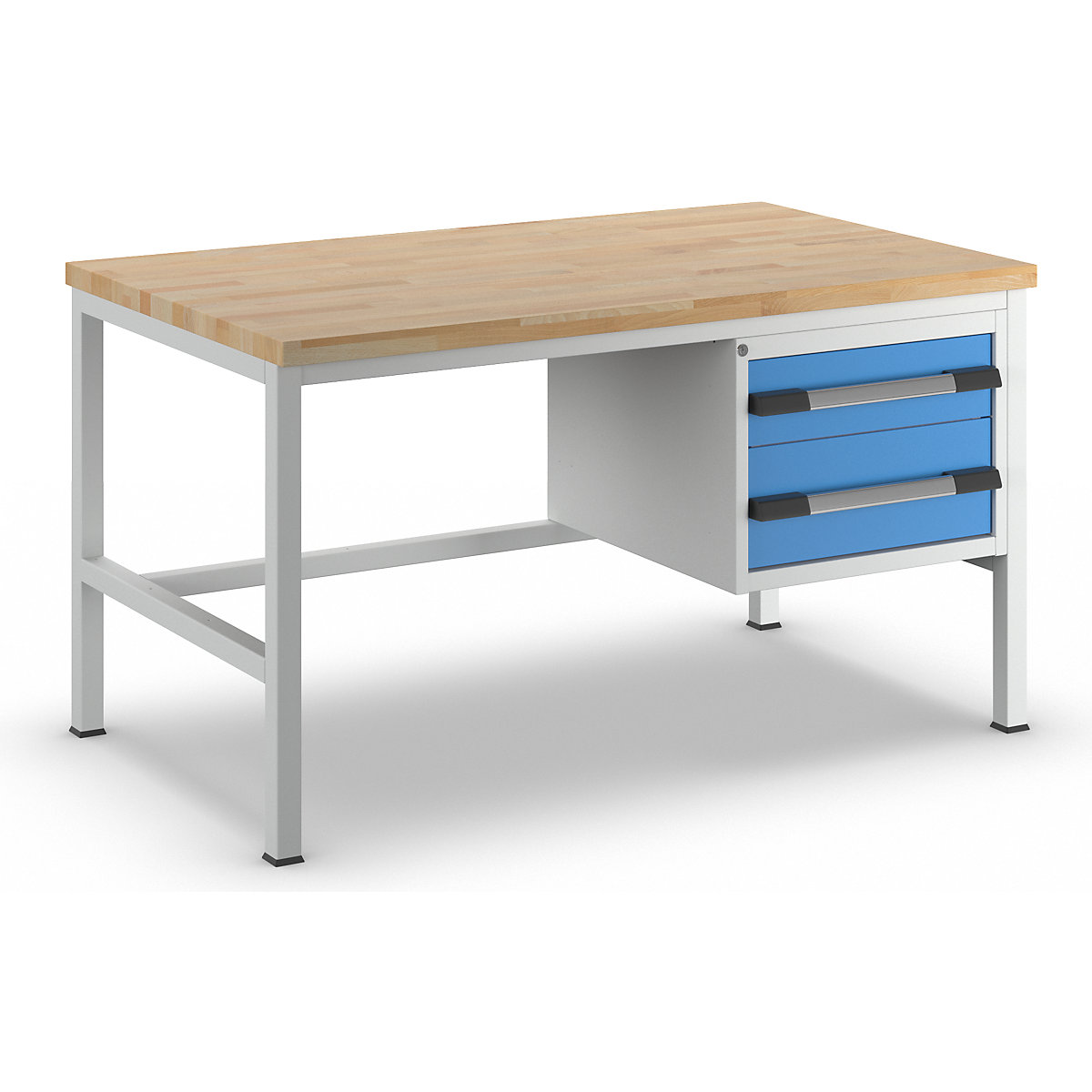 Banco da lavoro, struttura a telaio serie 8000 – eurokraft pro