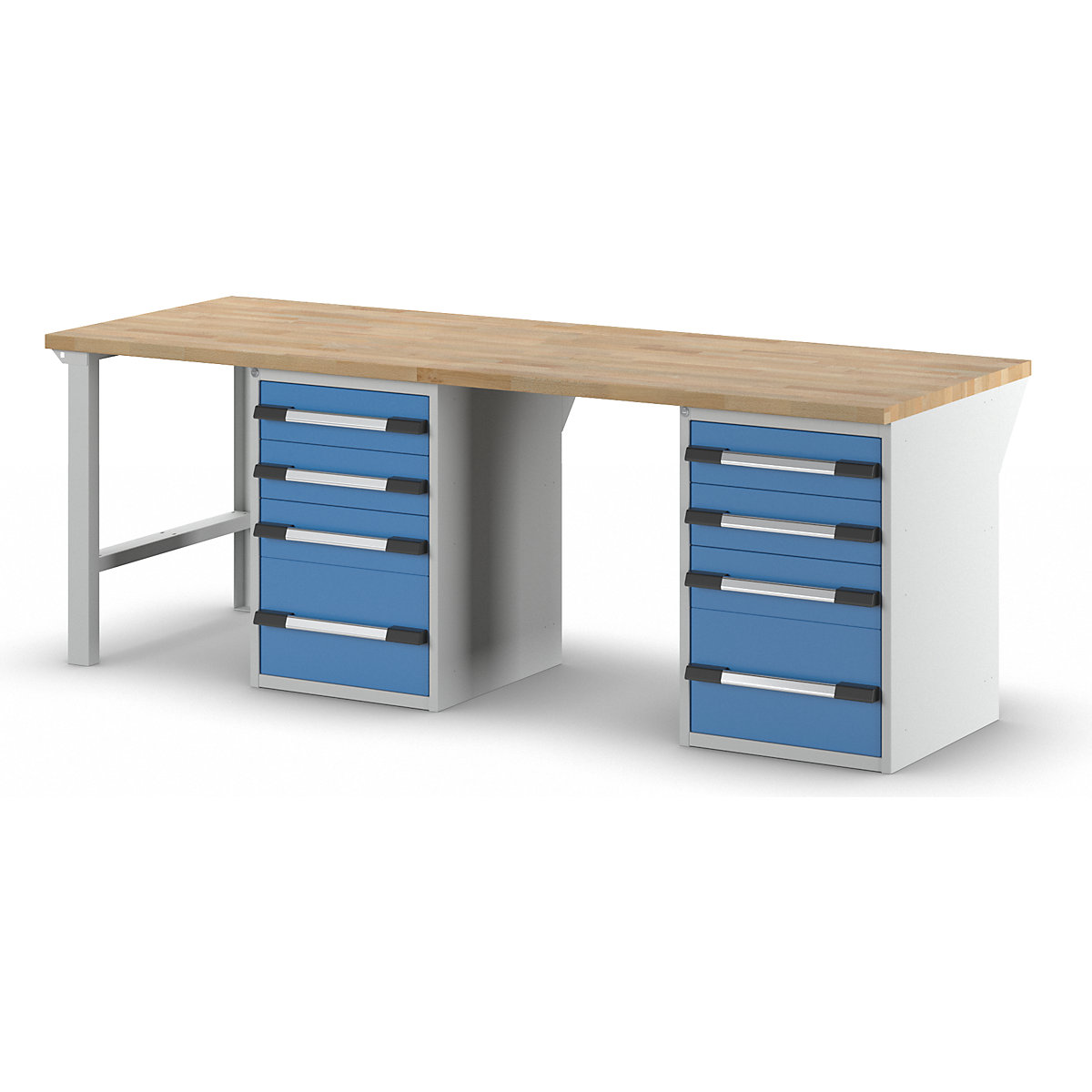 Banco di lavoro, sistema modulare Serie 7000 – eurokraft pro (Foto prodotto 3)-2