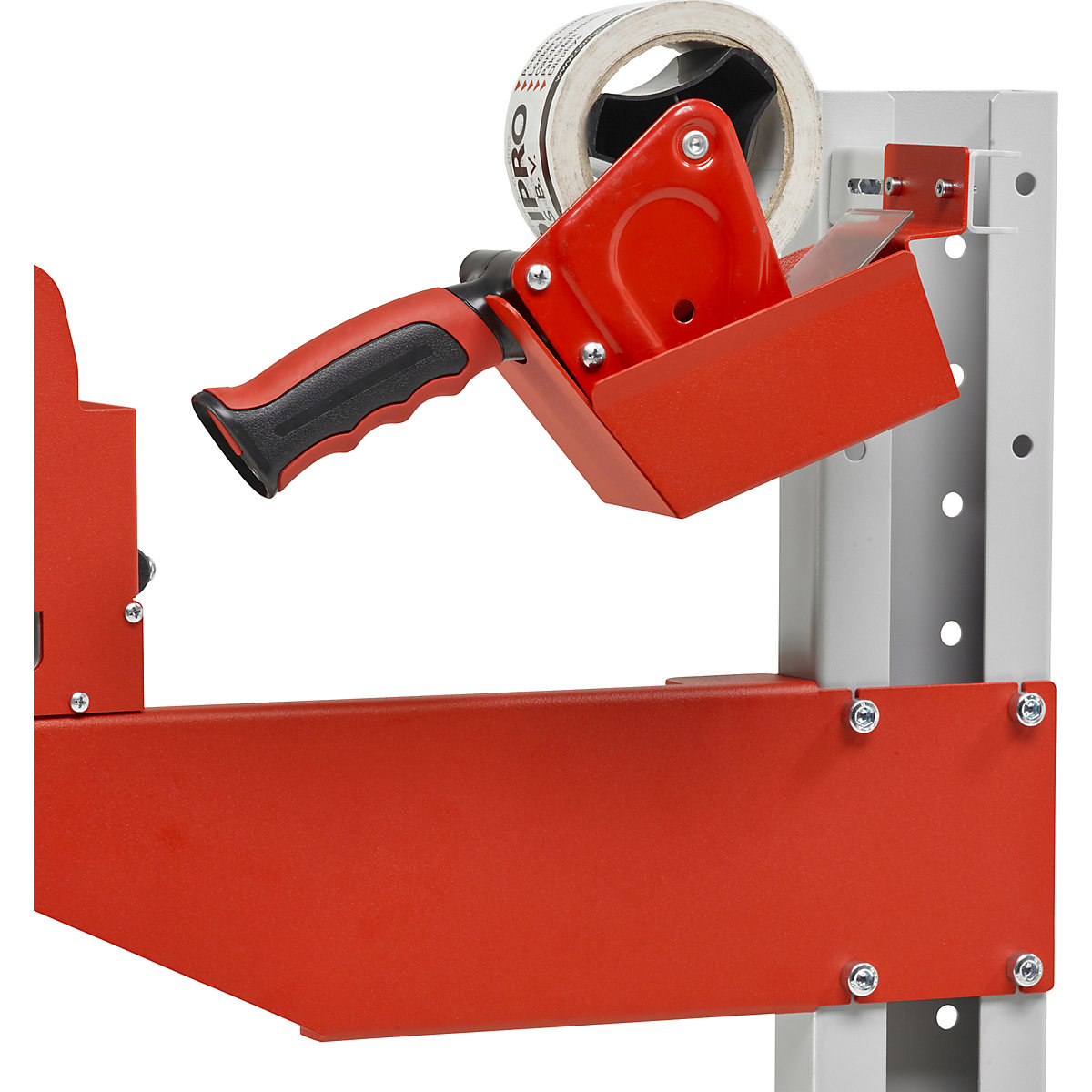 Supporto per dispenser di nastro da imballaggio