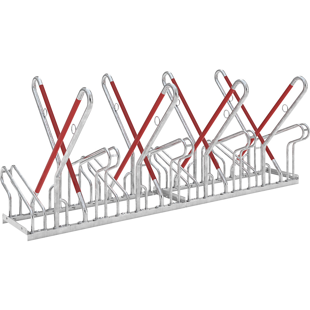 Rastrelliera per biciclette con staffe di supporto – WSM