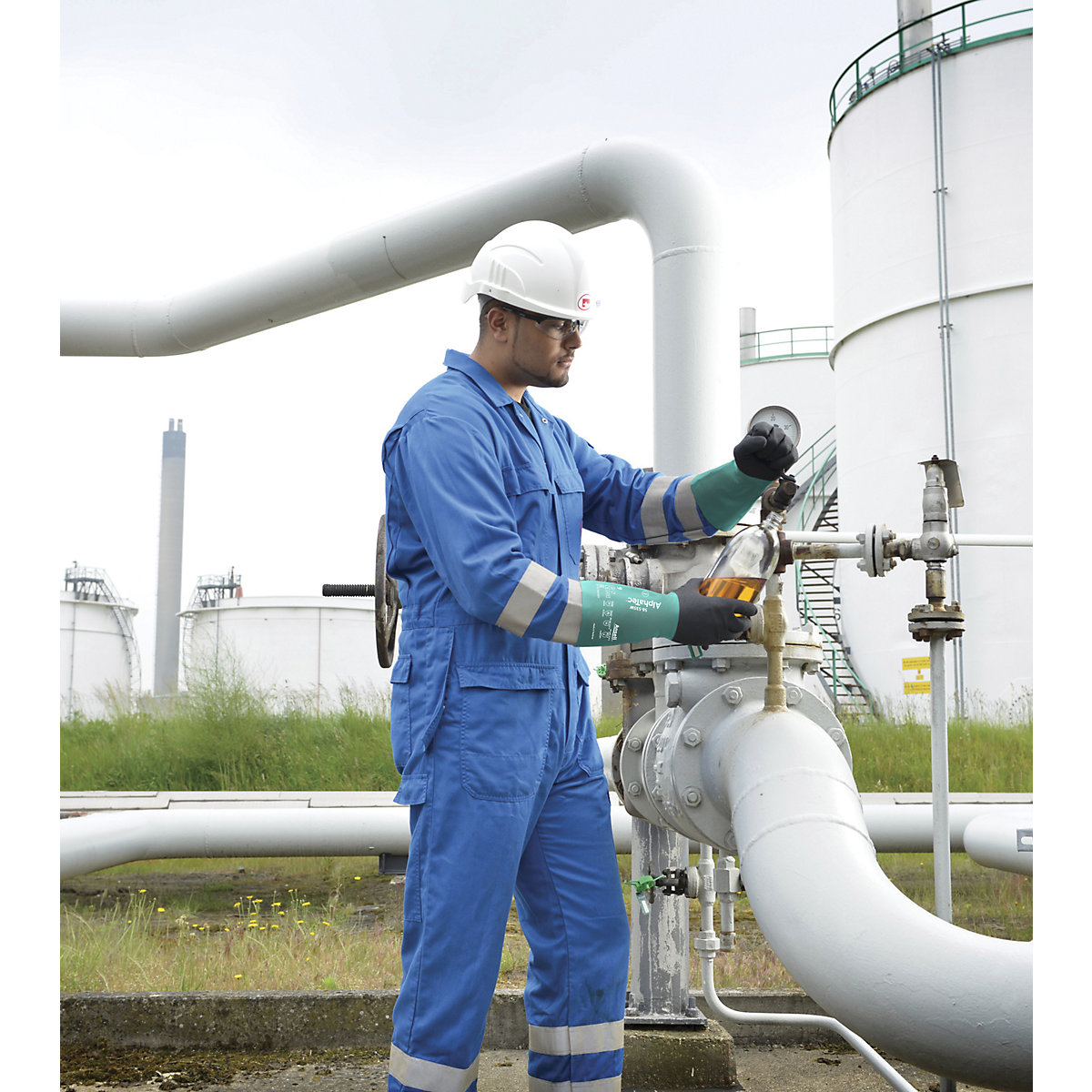 Guanto da lavoro AlphaTec® 58-535W – Ansell (Foto prodotto 5)-4