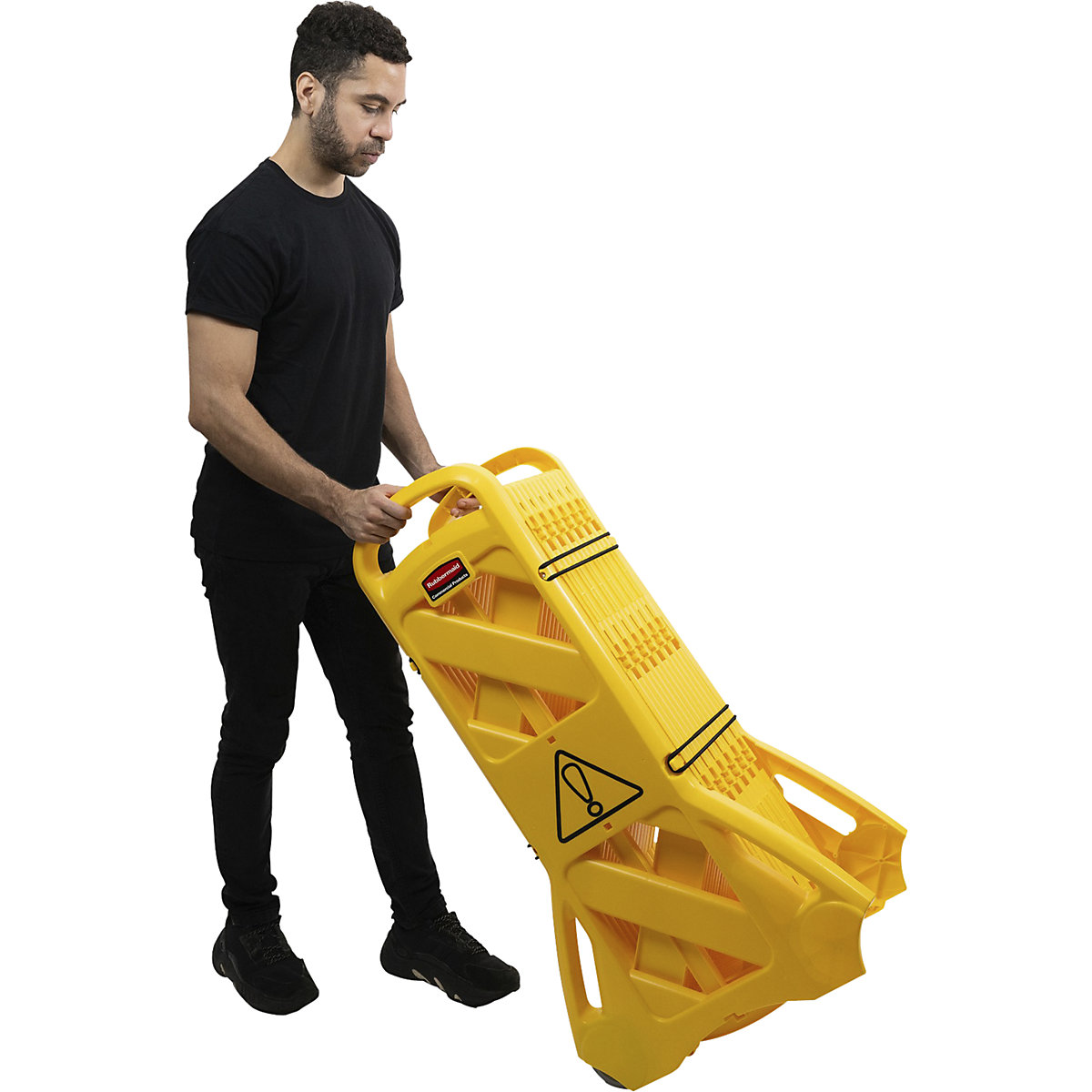 Recinzione di sbarramento mobile in polietilene – Rubbermaid (Foto prodotto 18)-17