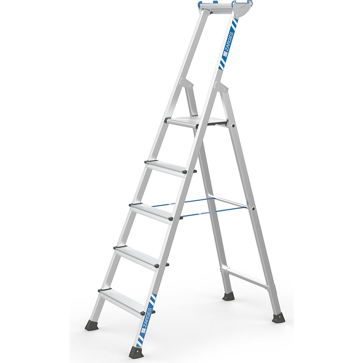 Scala a libro professionale, salita su un lato – ZARGES