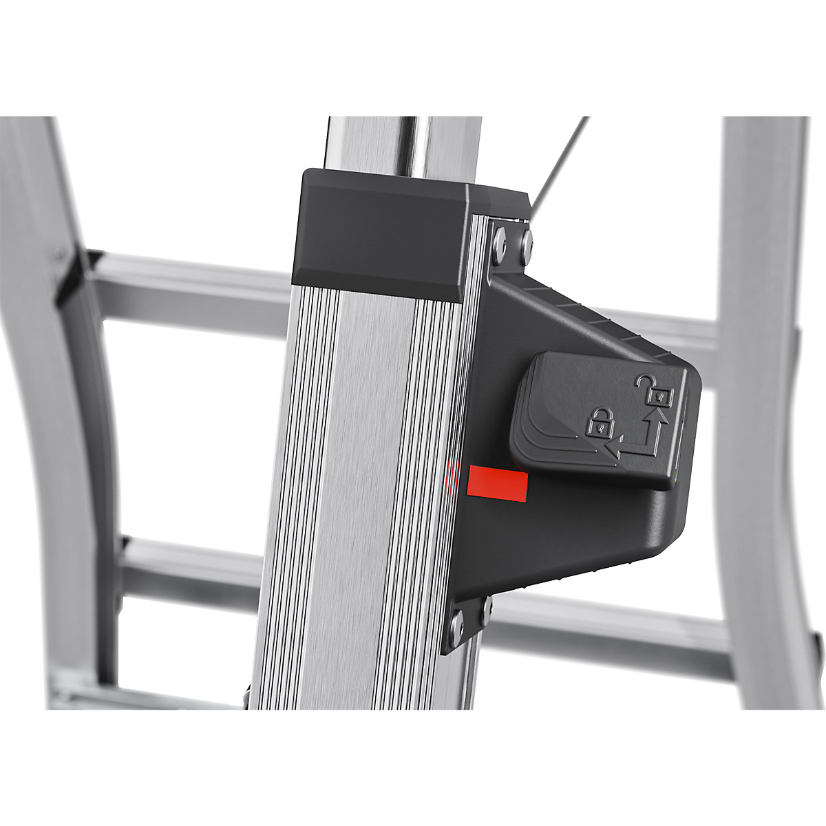 Scala telescopica pieghevole D100 TL – Hailo (Foto prodotto 3)-2