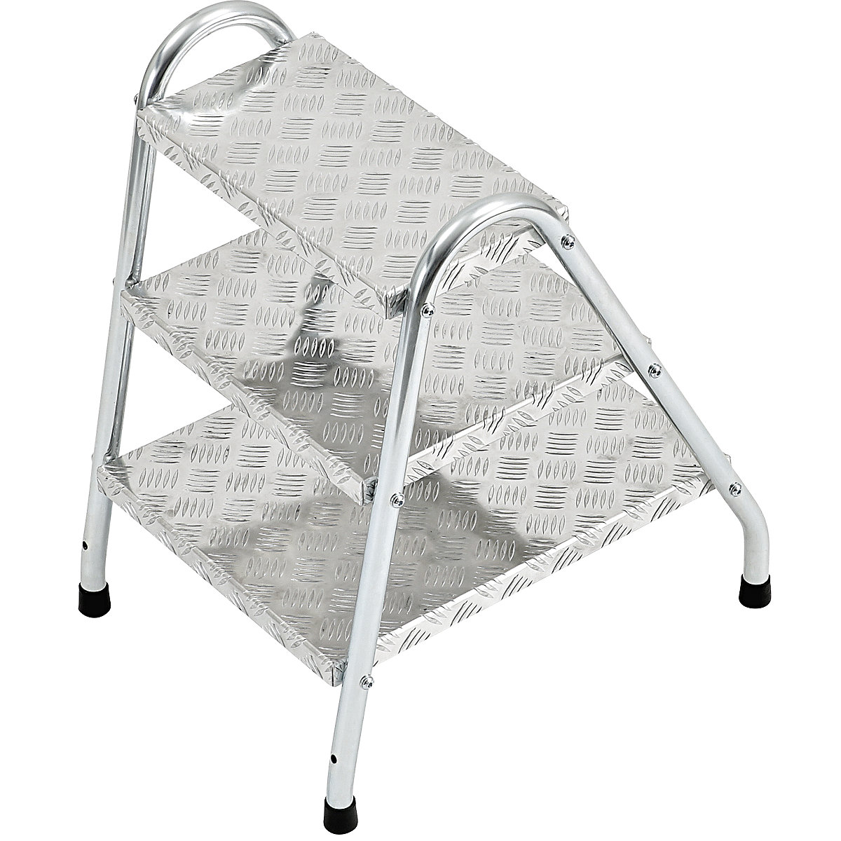 Scaletta in tubi d'acciaio – eurokraft pro (Foto prodotto 5)-4