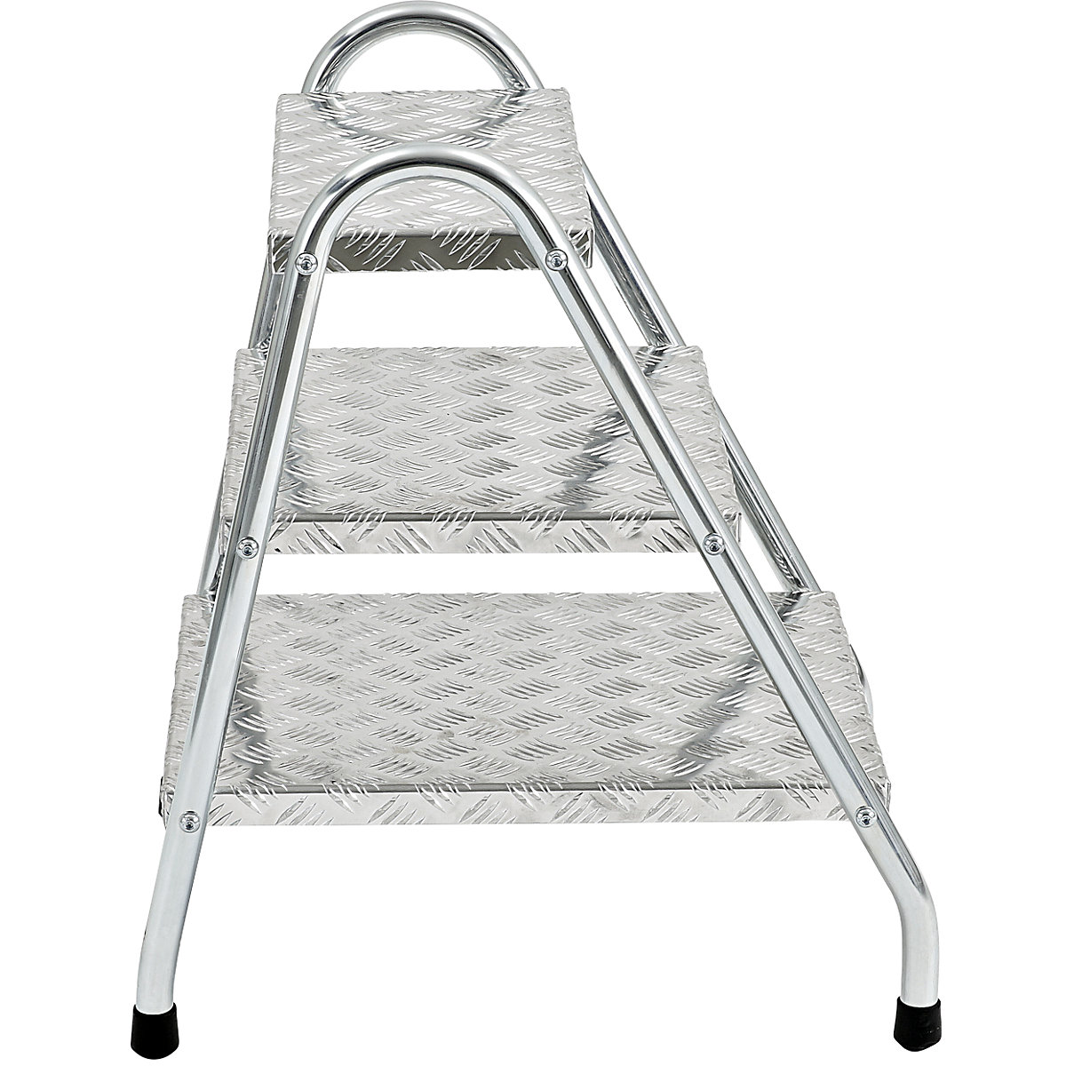 Scaletta in tubi d'acciaio – eurokraft pro (Foto prodotto 8)-7