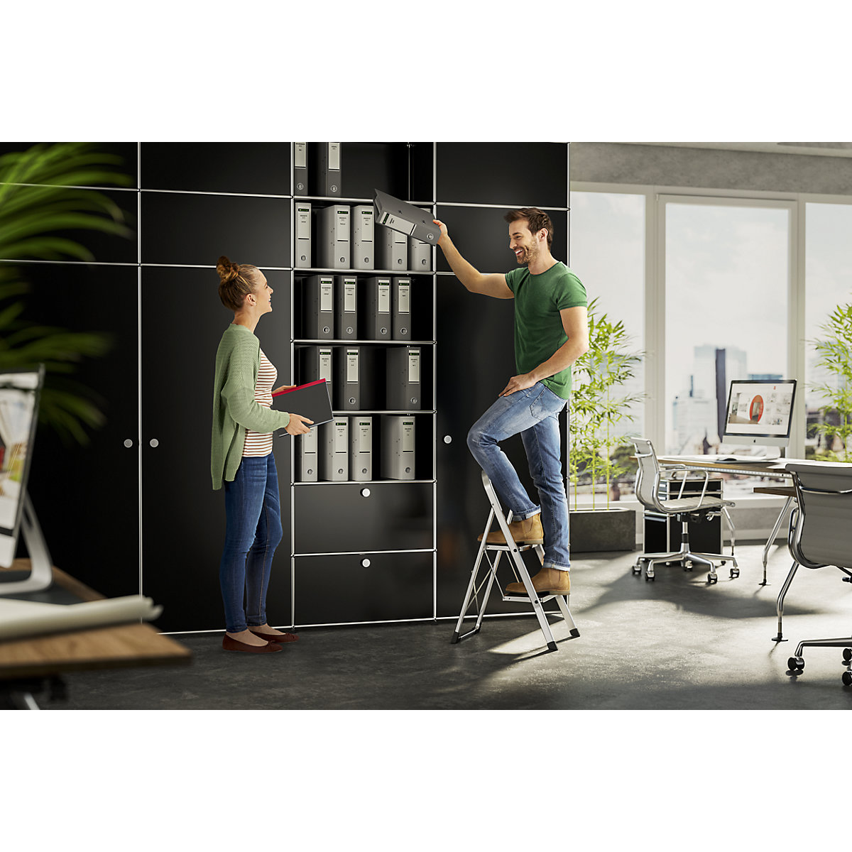 Scaletta pieghevole K70 StandardLine – Hailo (Foto prodotto 7)-6