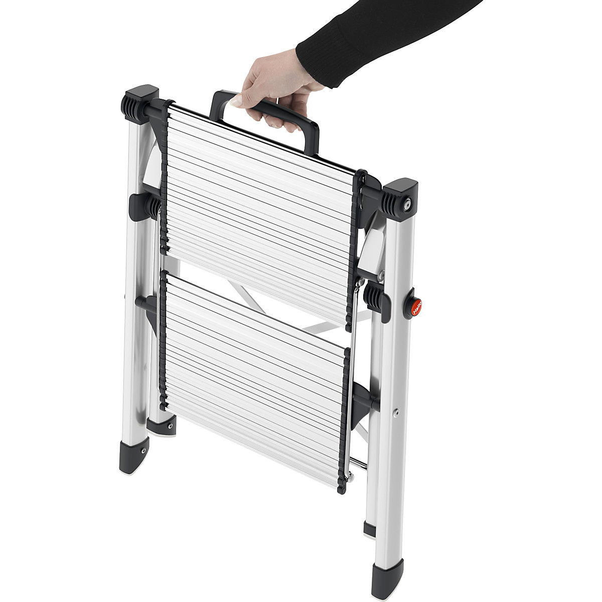Scaletta pieghevole in alluminio MK80 ComfortLine – Hailo (Foto prodotto 3)-2