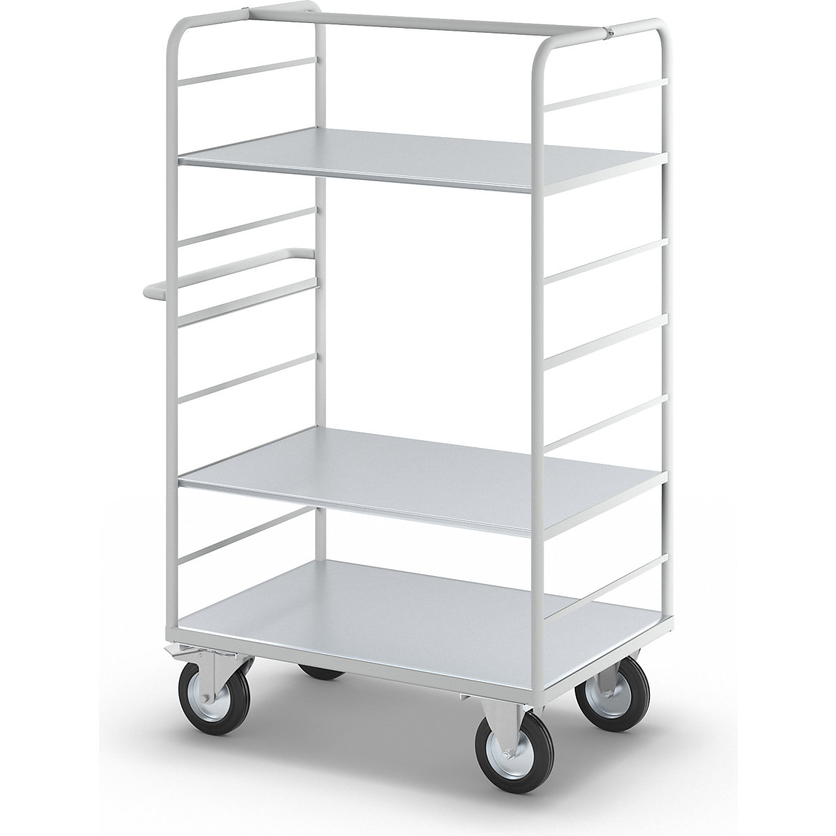 Carrello a ripiani ESD – eurokraft pro (Foto prodotto 5)-4