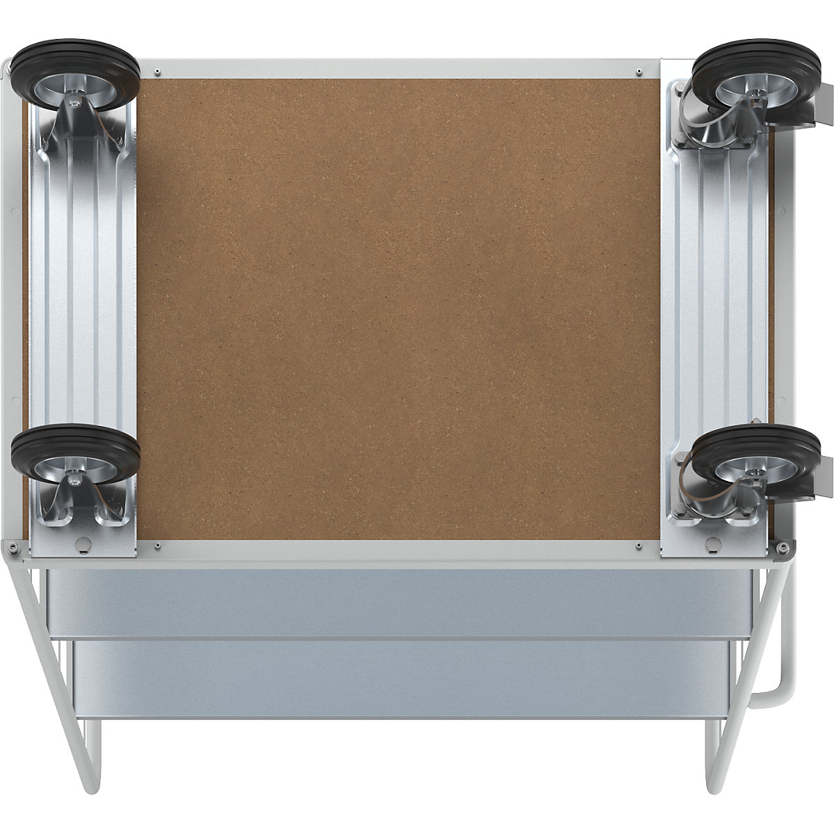 Carrello a ripiani ESD – eurokraft pro (Foto prodotto 4)-3