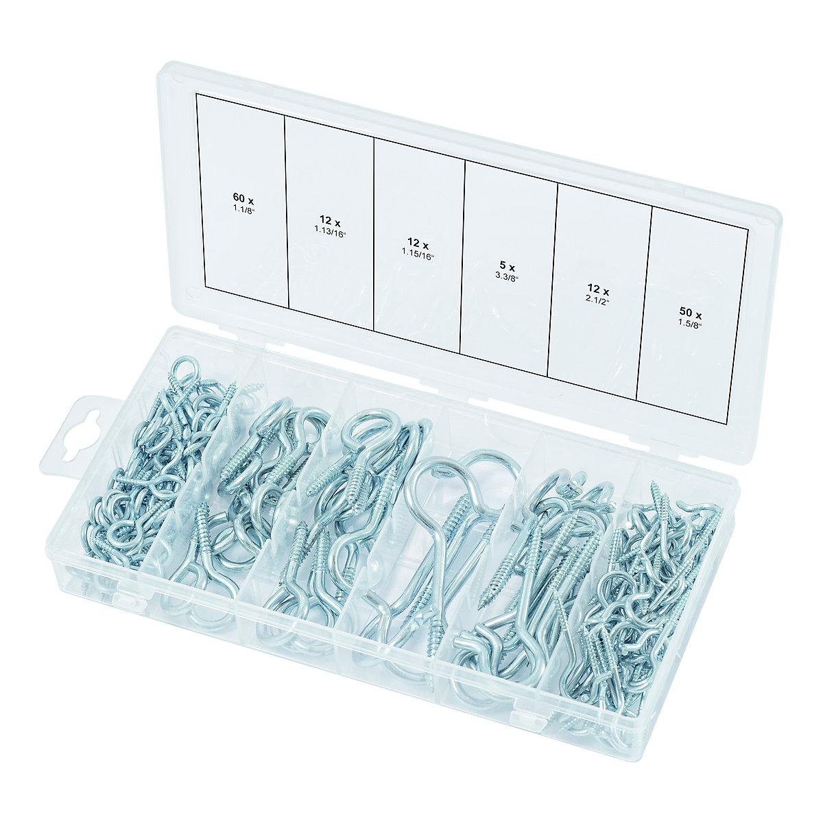 Assortimento grilli e bulloni a occhio - KS Tools