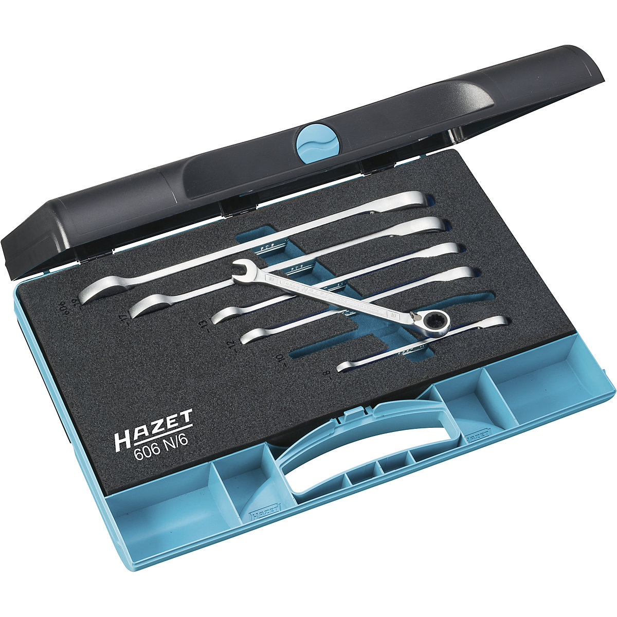 Set di chiavi combinate a cricchetto - HAZET