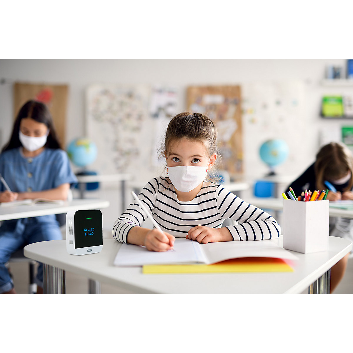 Rilevatore di anidride carbonica AirSecure – ABUS (Foto prodotto 9)-8