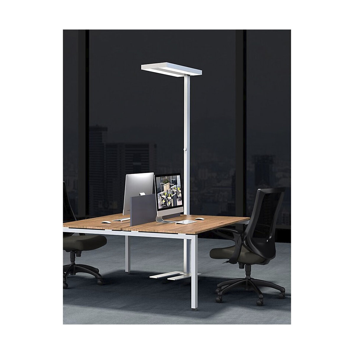 LED-Stehleuchte Lara Up & Down mit Bewegungssensor (Produktabbildung 2)-1