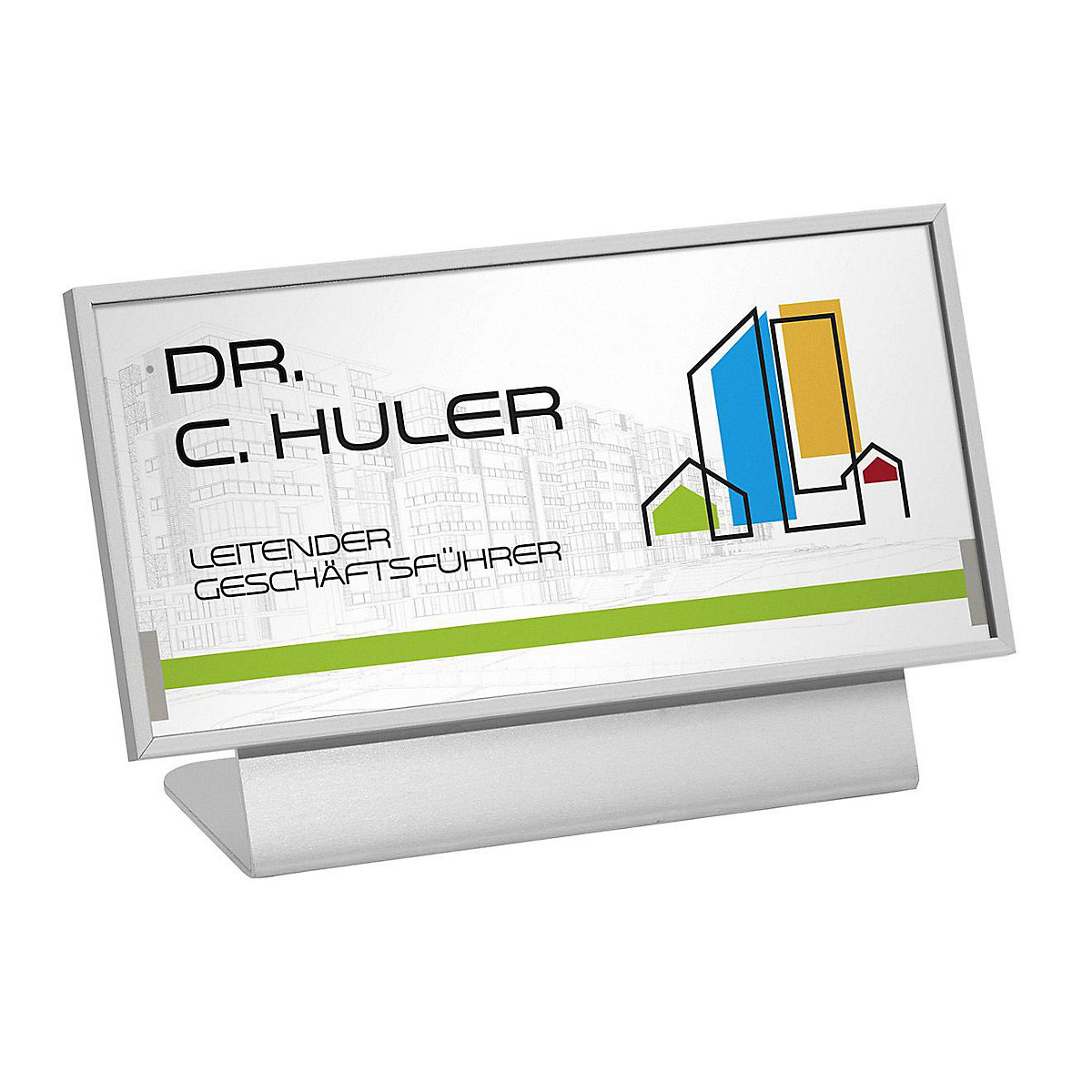 MADRID Silver Line™ Tischaufsteller (Produktabbildung 3)-2