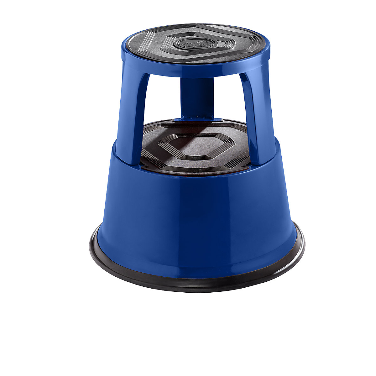 Rollhocker aus stabilem Stahlblech eurokraft pro