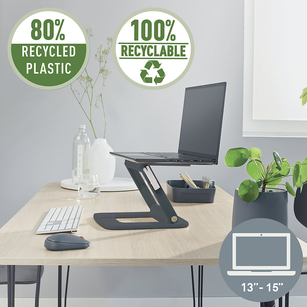 Multi-Winkel-Laptopständer Leitz Ergo Leitz (Produktabbildung 5)-4
