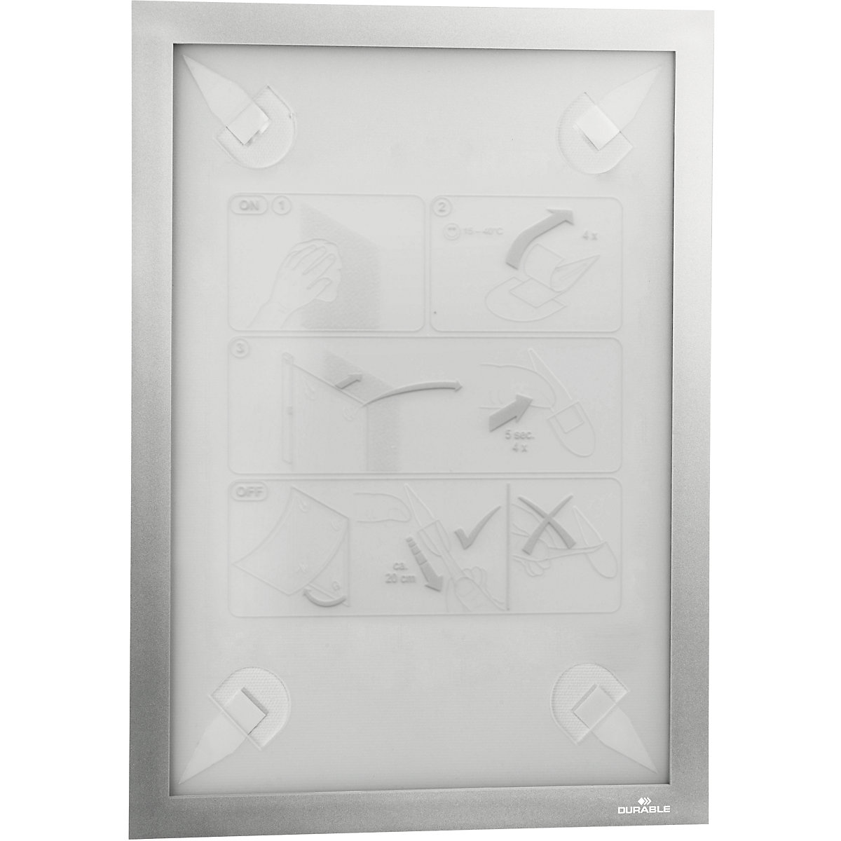 DURAFRAME® WALLPAPER Info-Rahmen DURABLE