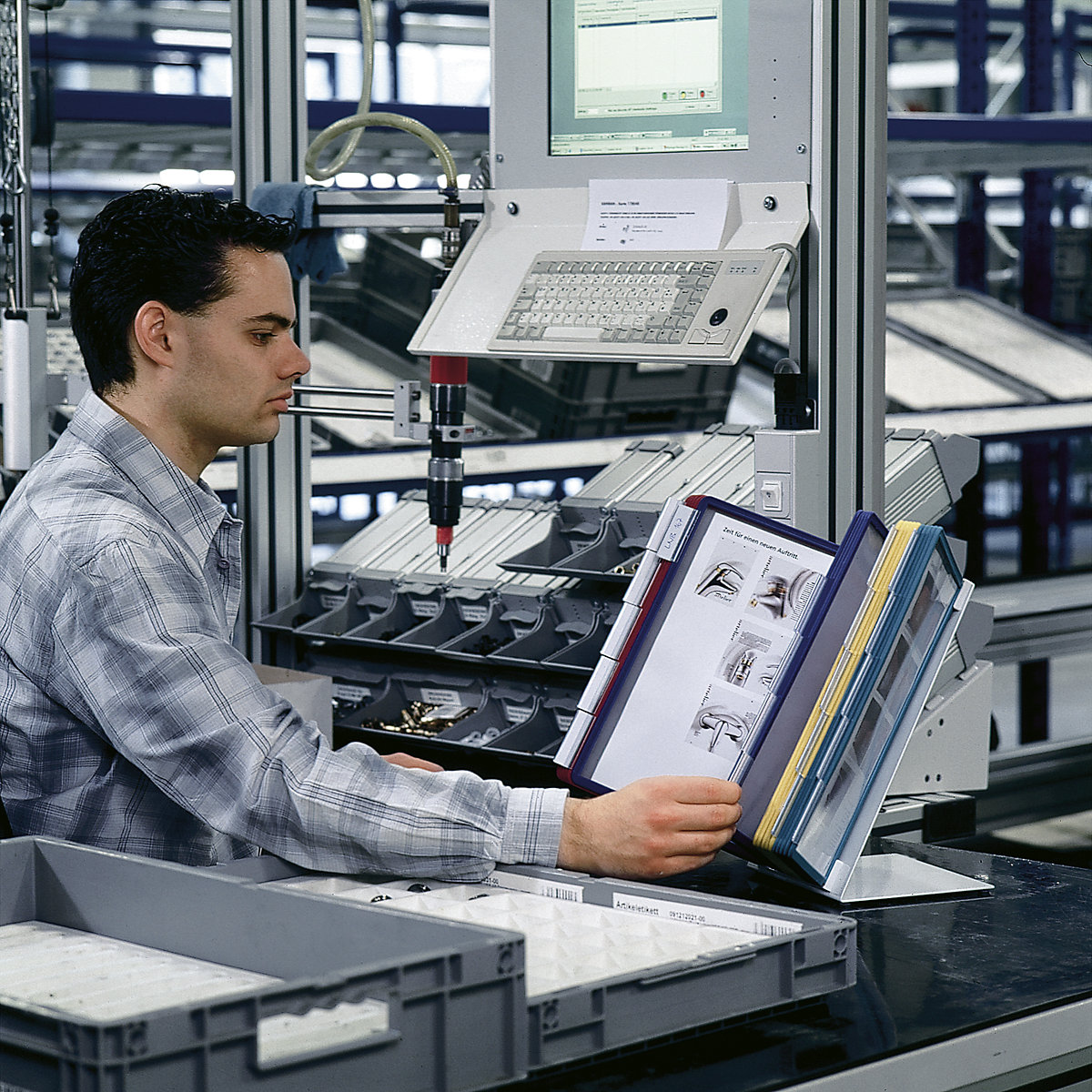 Tisch- und Wandhalter, Komplett-Set DURABLE (Produktabbildung 4)-3