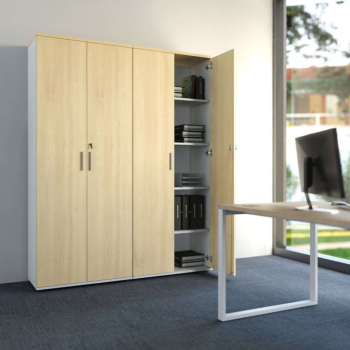 Schrank Portland, BxT 800 x 420 mm (Produktabbildung 7)-6