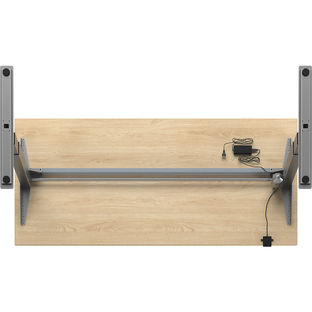 Schreibtisch Atlanta, elektrisch höhenverstellbar (Produktabbildung 8)-7