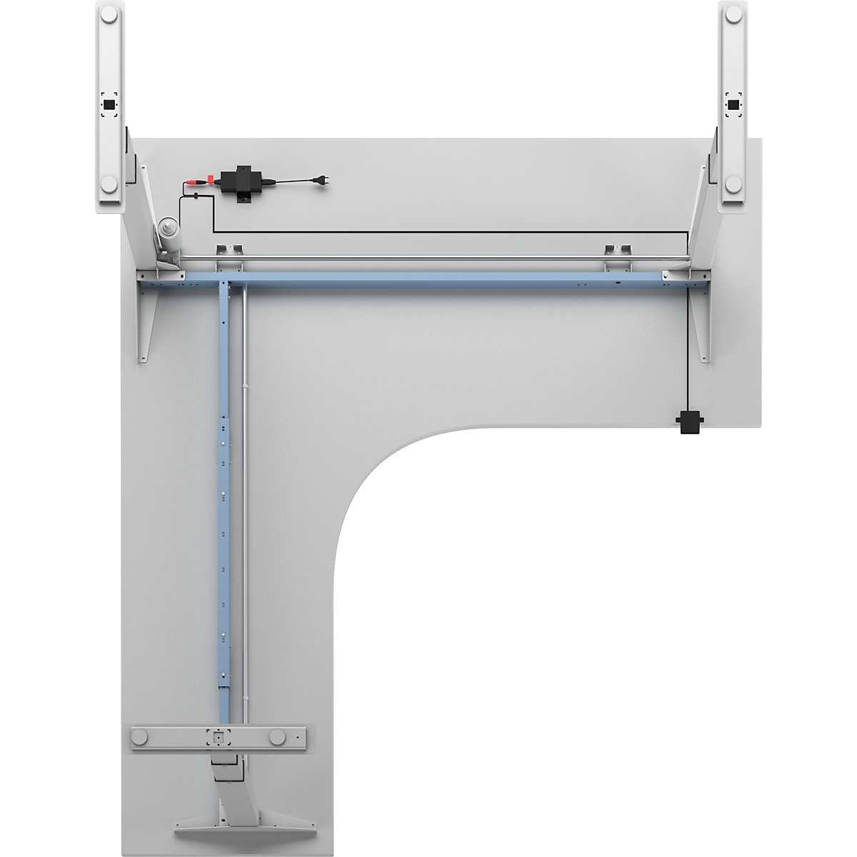 Schreibtisch Atlanta, elektrisch höhenverstellbar (Produktabbildung 5)-4