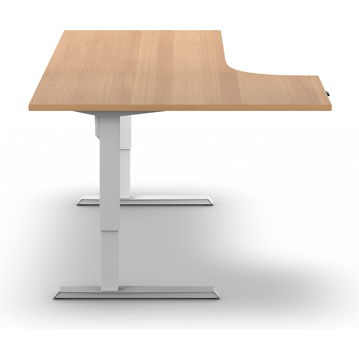 Schreibtisch Venla, elektrisch höhenverstellbar eurokraft basic (Produktabbildung 5)-4