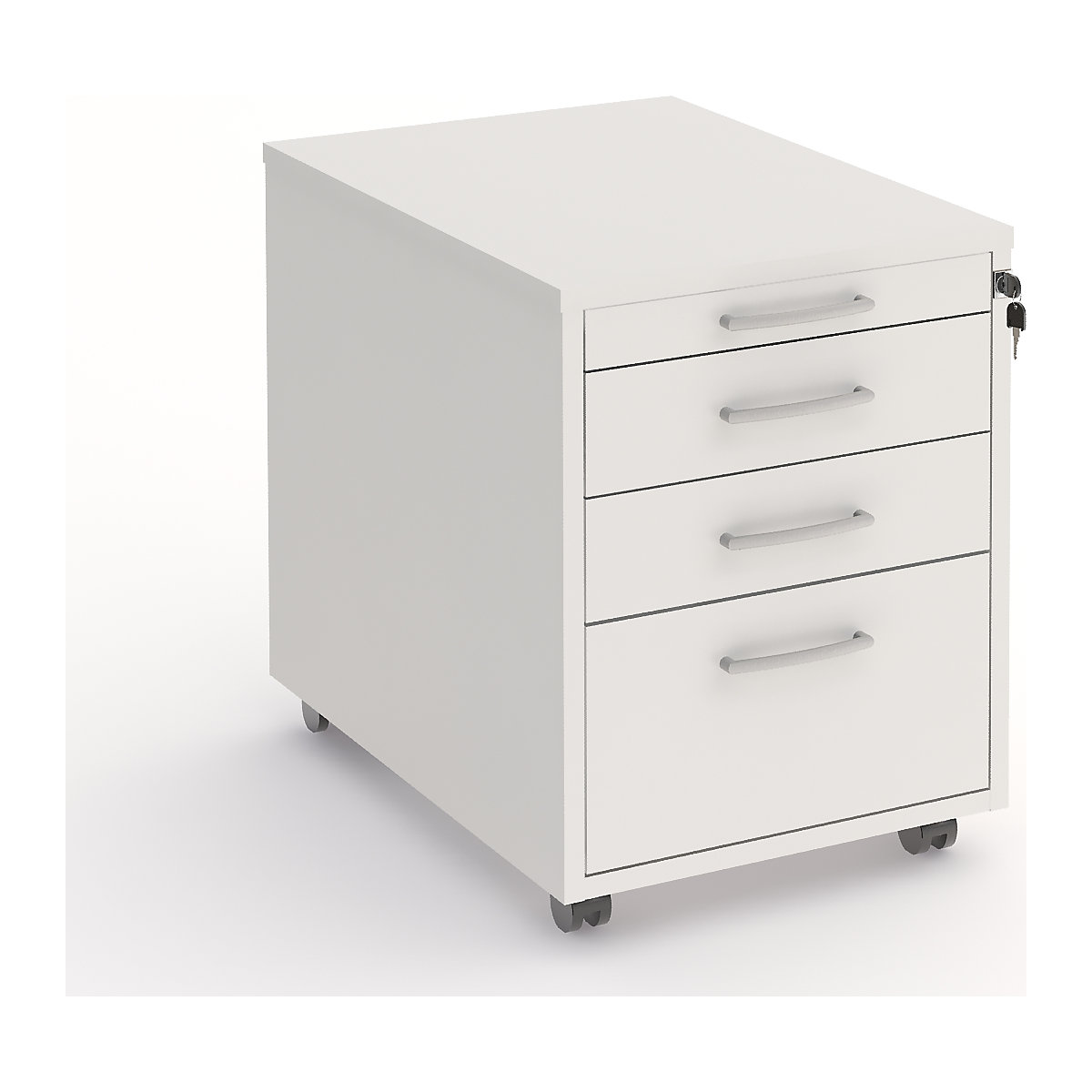 Rollcontainer Miami, 4 Schubladen (Produktabbildung 2)-1