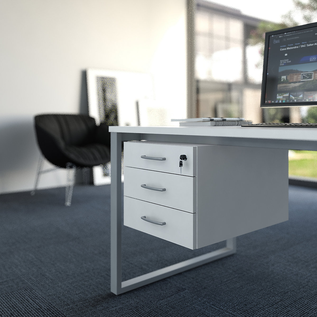 Unterschrank für Desk Duo (Produktabbildung 6)-5
