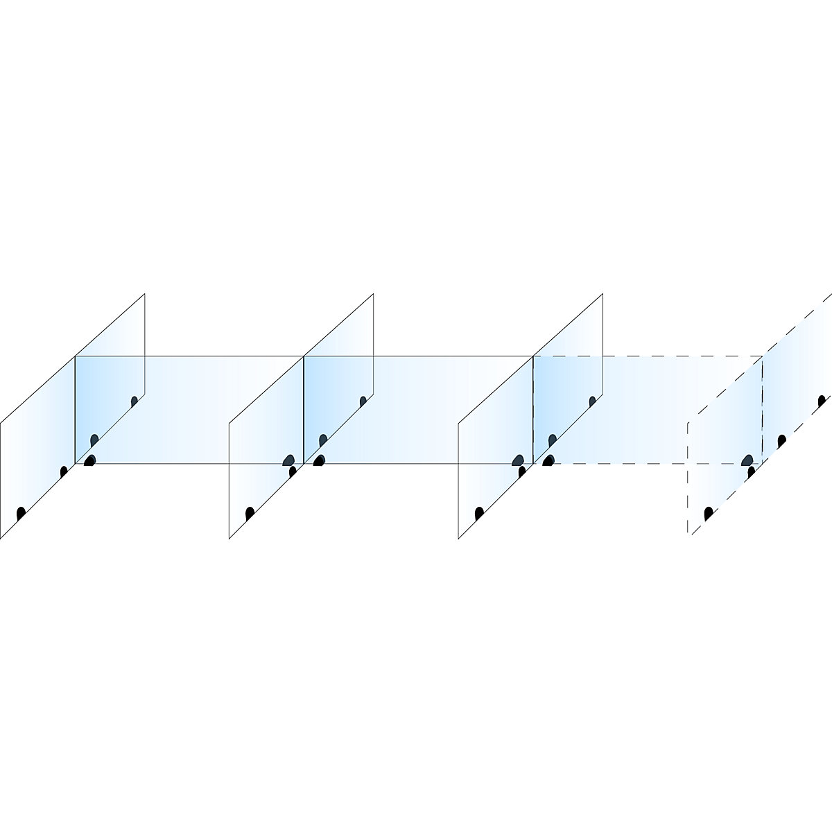 Tischtrennwand SMIT VISUAL (Produktabbildung 6)-5