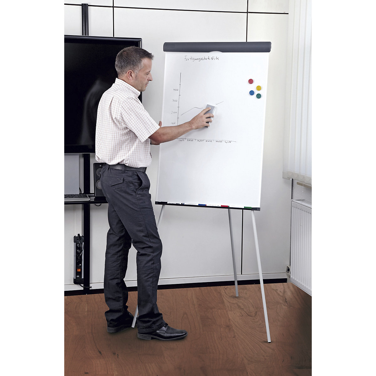 Flipchart, dreibeinig MAUL (Produktabbildung 4)-3