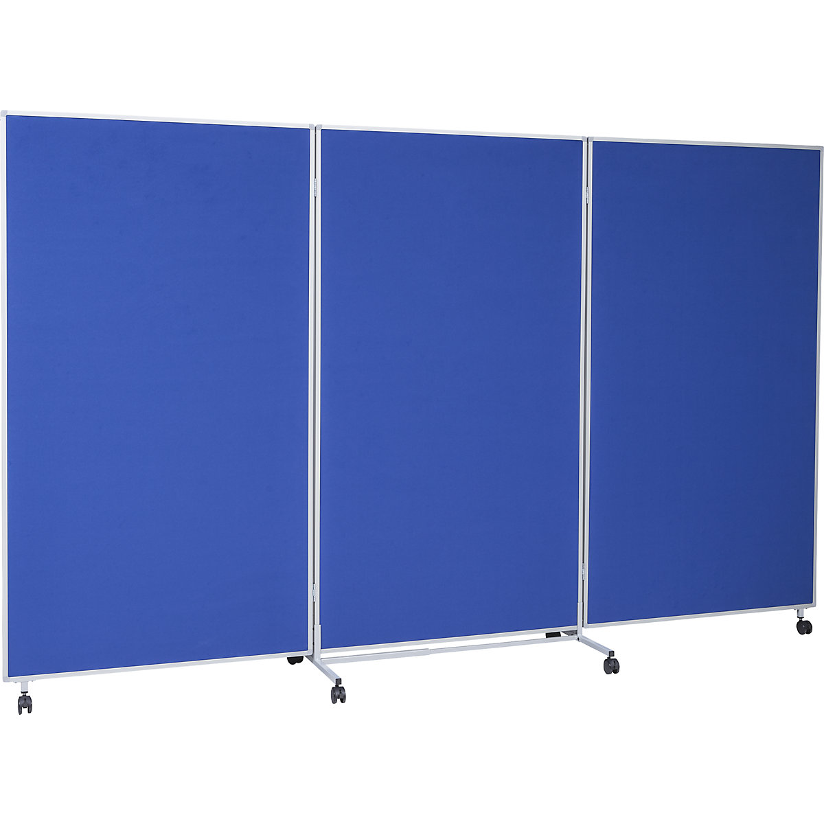 Präsentationswand, faltbar und mobil eurokraft basic (Produktabbildung 2)-1