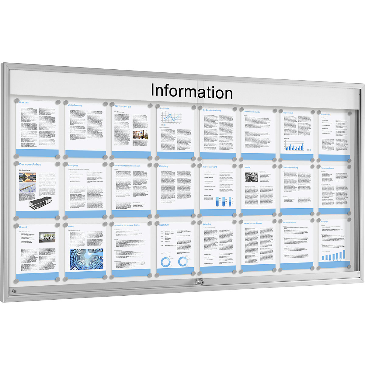 Schiebetürenschaukasten