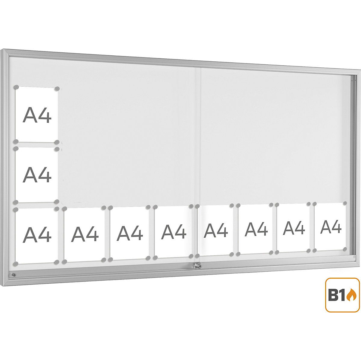 Schiebetürenschaukasten (Produktabbildung 3)-2