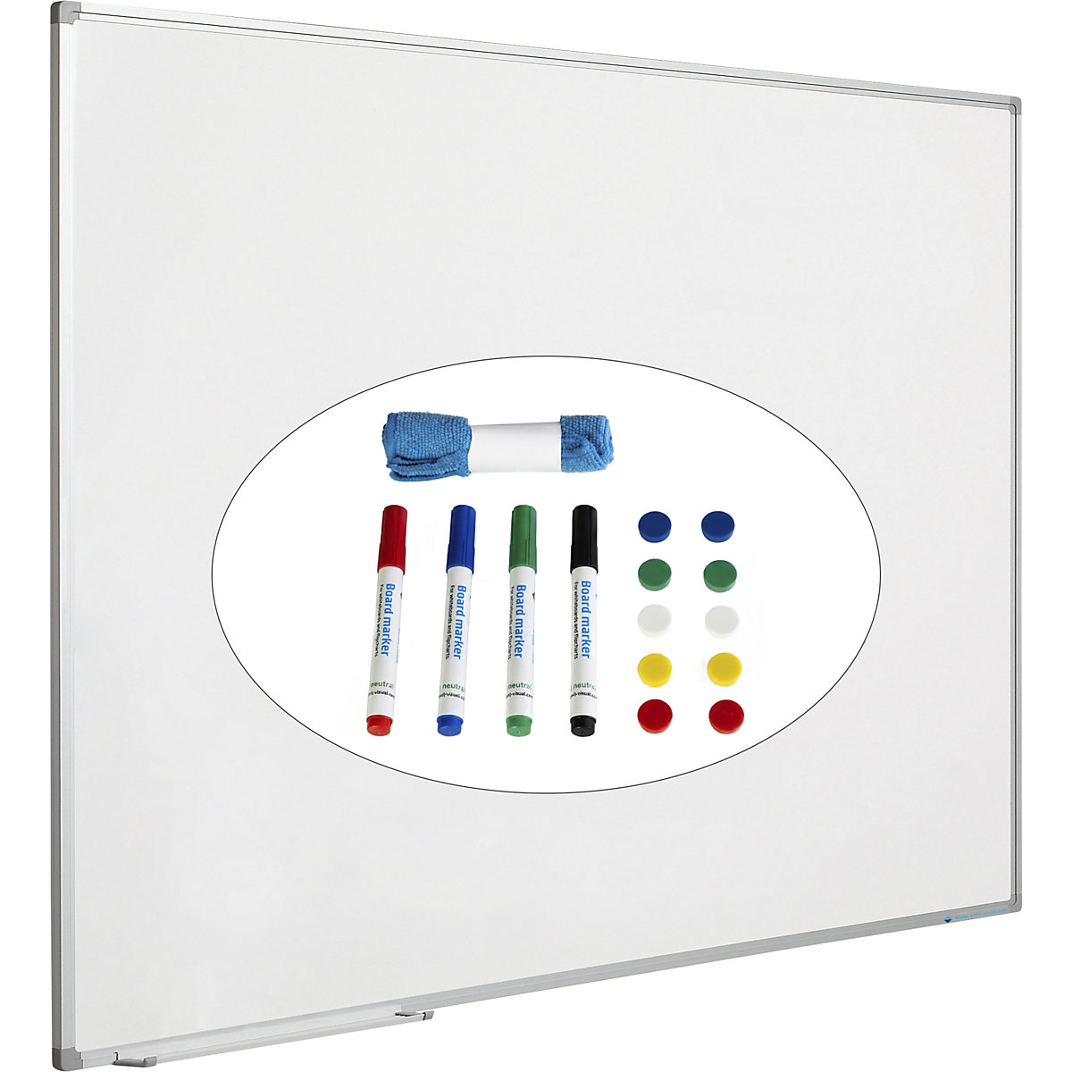 Whiteboard-Set inkl. Zubehör eurokraft basic