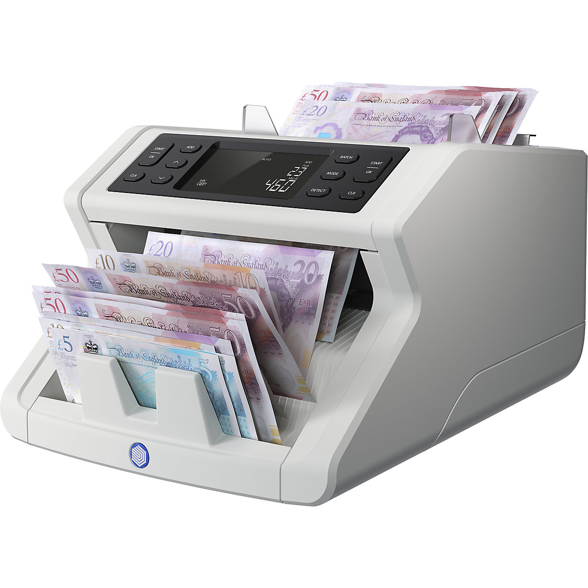 Geldzählmaschine für unsortierte Zählung Safescan (Produktabbildung 7)-6