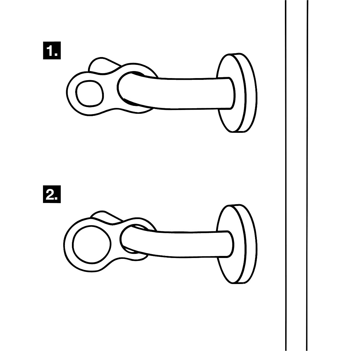 Türklinken-Puffer EH52 Wagner (Produktabbildung 2)-1