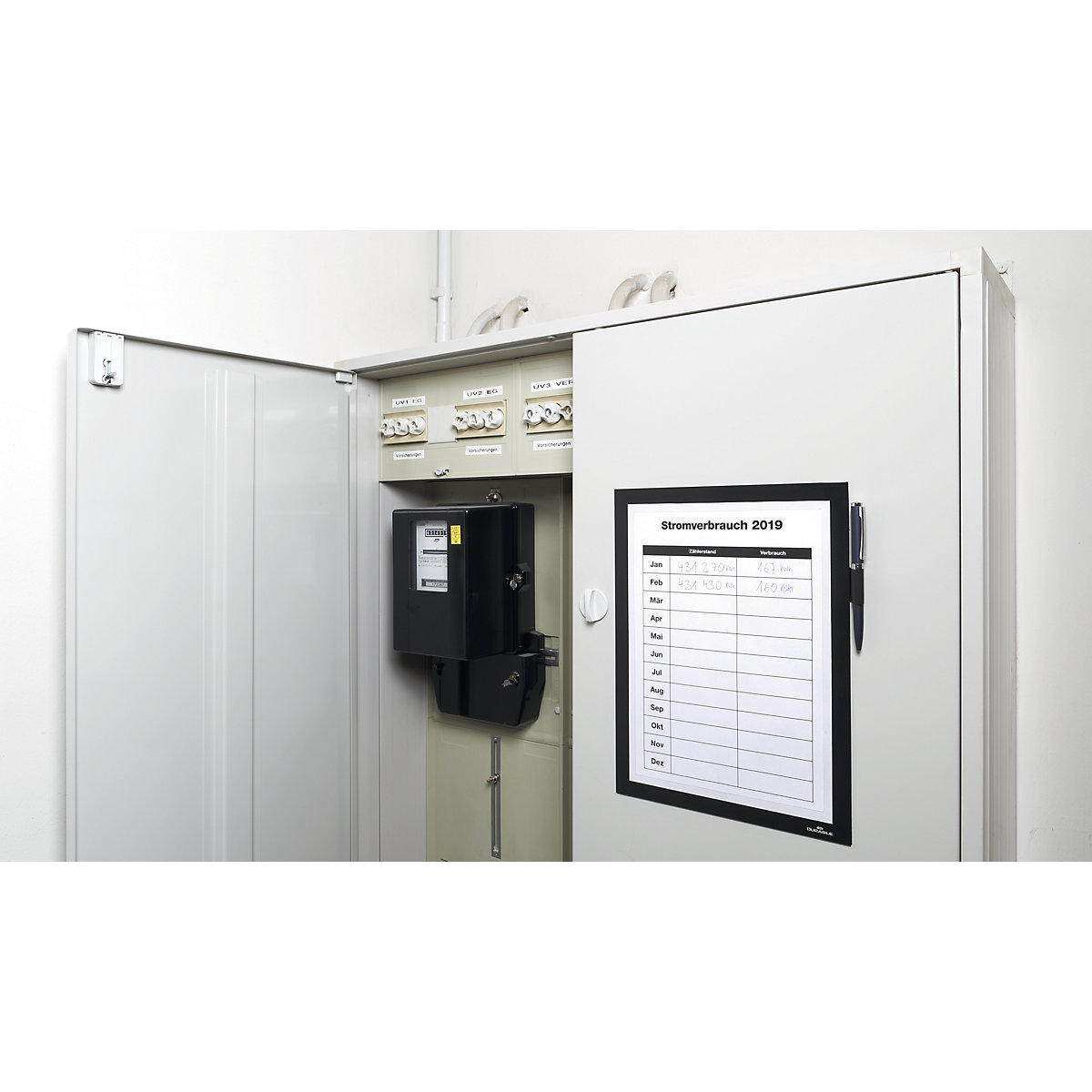 DURAFRAME® Info-Rahmen MAGNETIC NOTE A4 DURABLE (Produktabbildung 2)-1