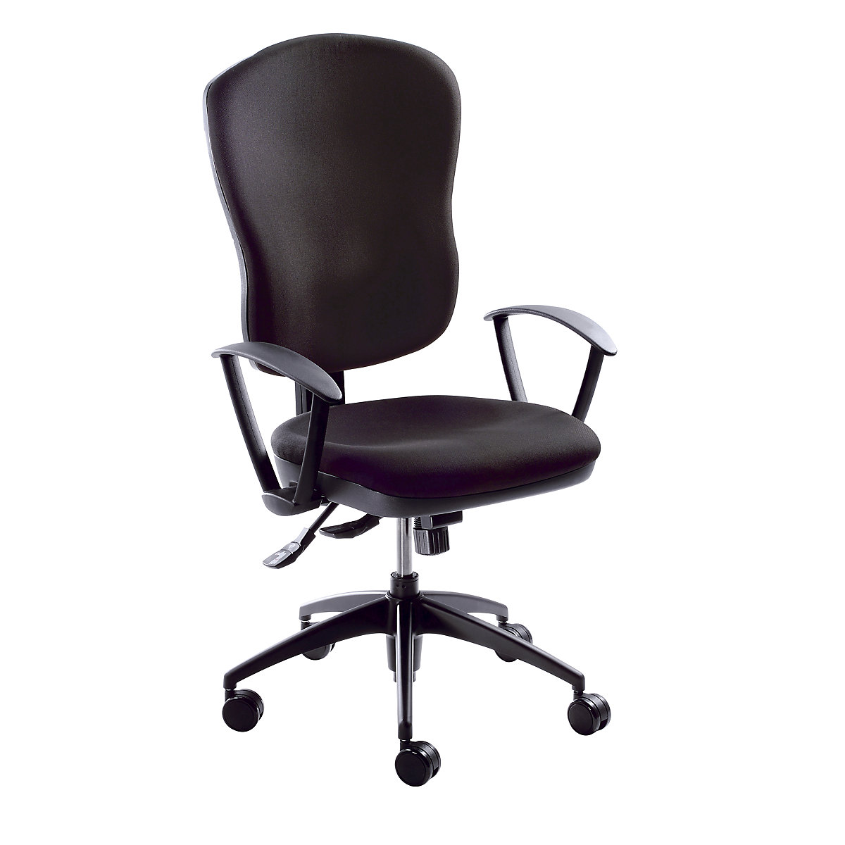 Bürostuhl, Rückenlehnenhöhe 600 mm eurokraft pro (Produktabbildung 2)-1